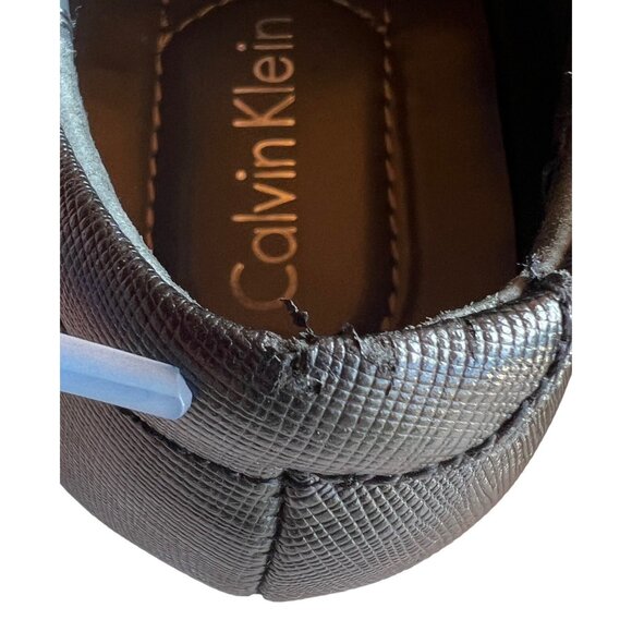 Calvin Klein Gordon Men's Size 9.5 Shoes Oxford Black Lace Up Dress Career - Picture 10 of 12